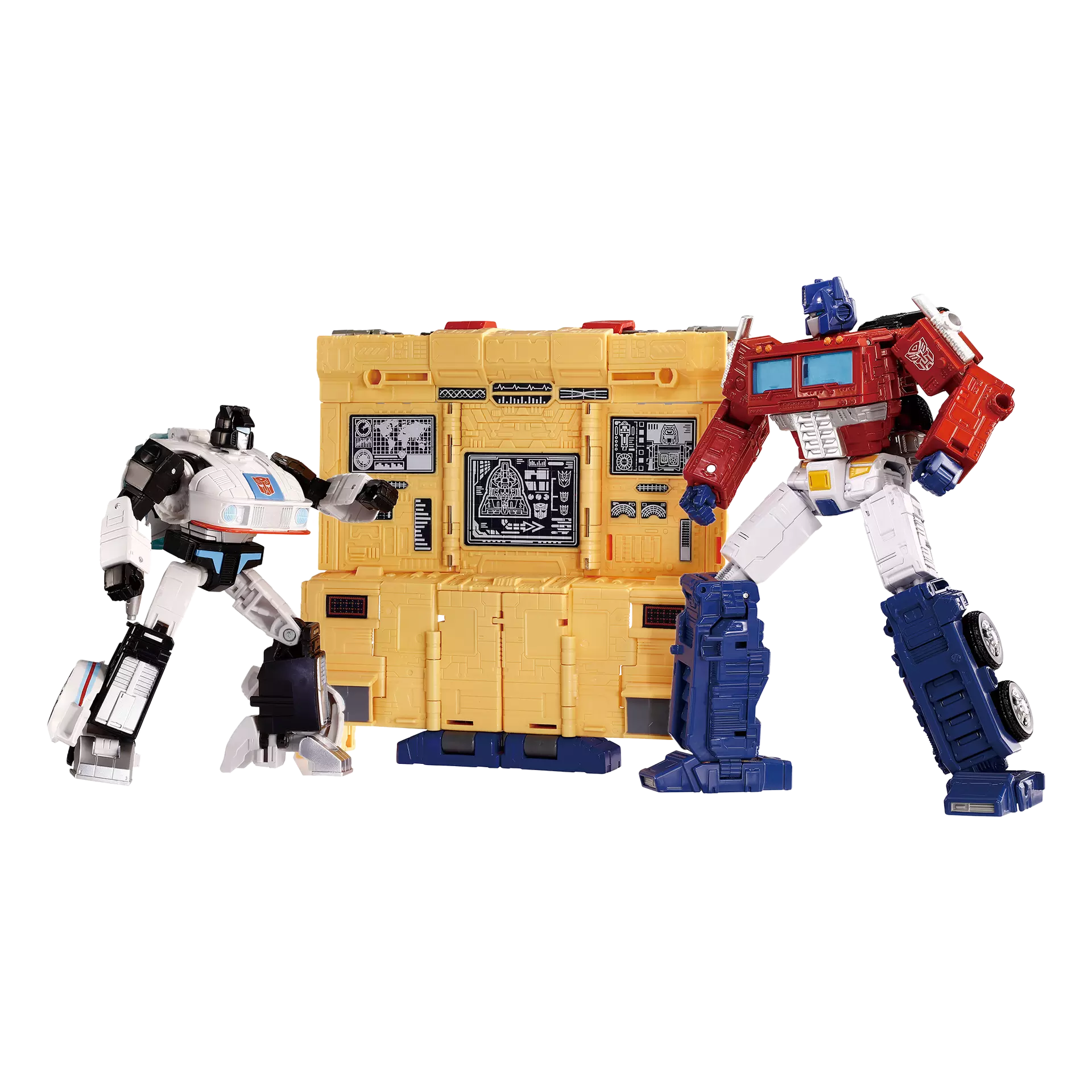Transformers Dramatic Capture Series DCS-2 Autobot Headquarters 3-Pack Action Figure