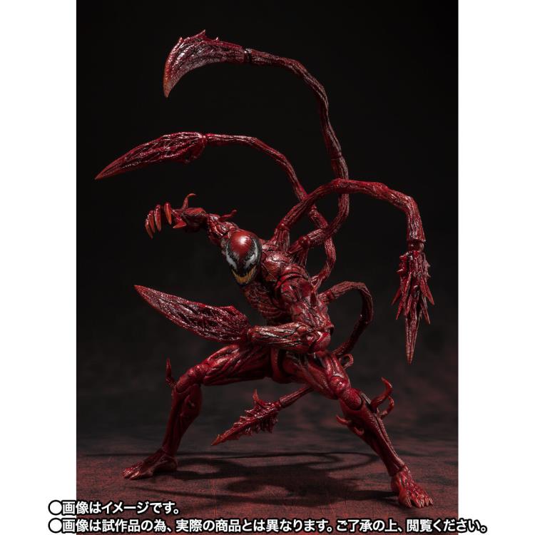 S.H. Figuarts Marvel Venom: Let There be Carnage Carnage Action Figure