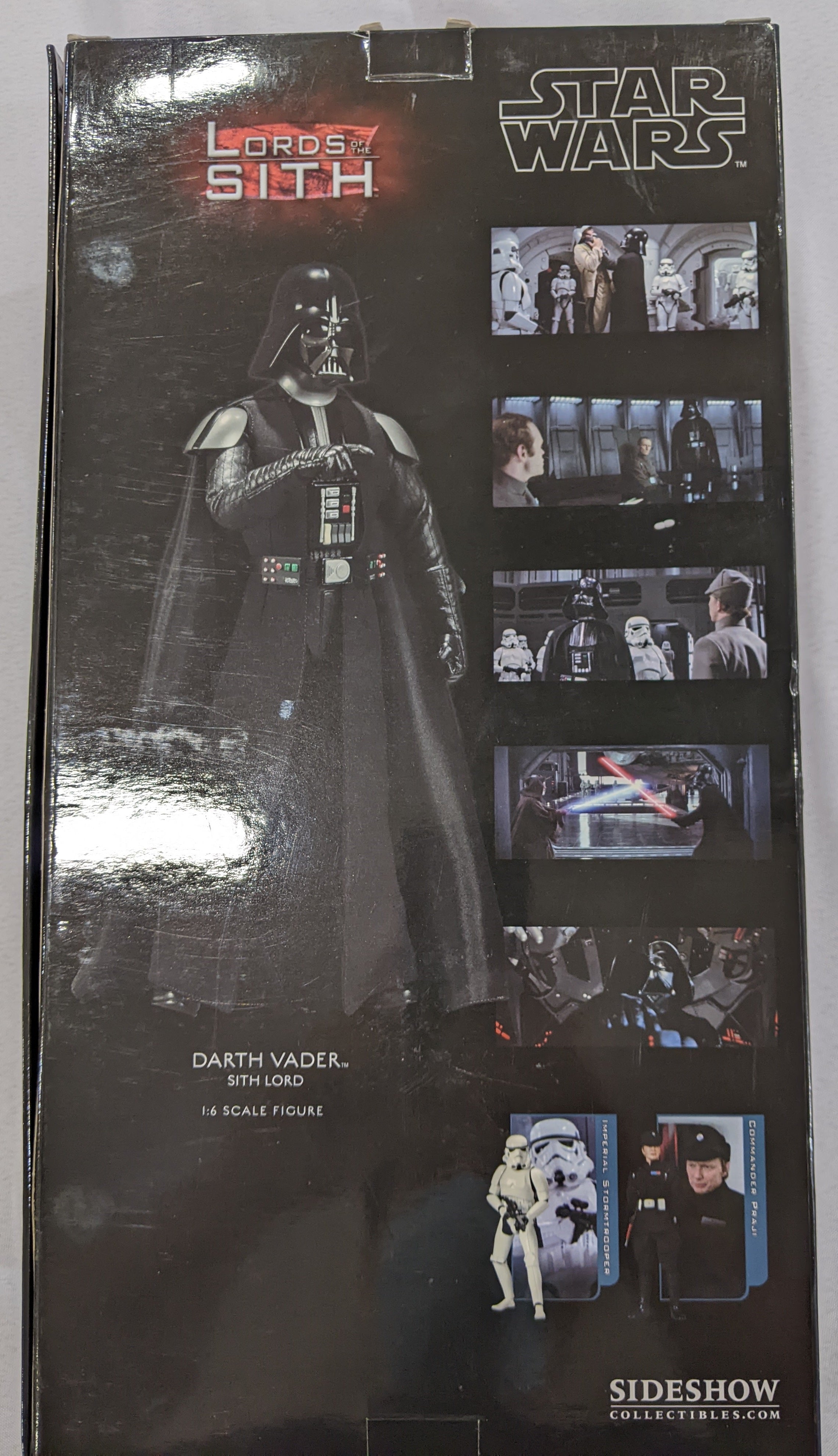 Sideshow Collectible 1/6 Star Wars Lords of the Sith Darth Vader Sixth Scale Figure *Open Box*