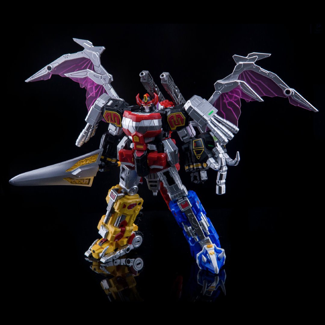 Lucky Cat Micro Cosmos MC03 Beast Lord Mighty Morphin Power Rangers Megazord Die-Cast Action Figure
