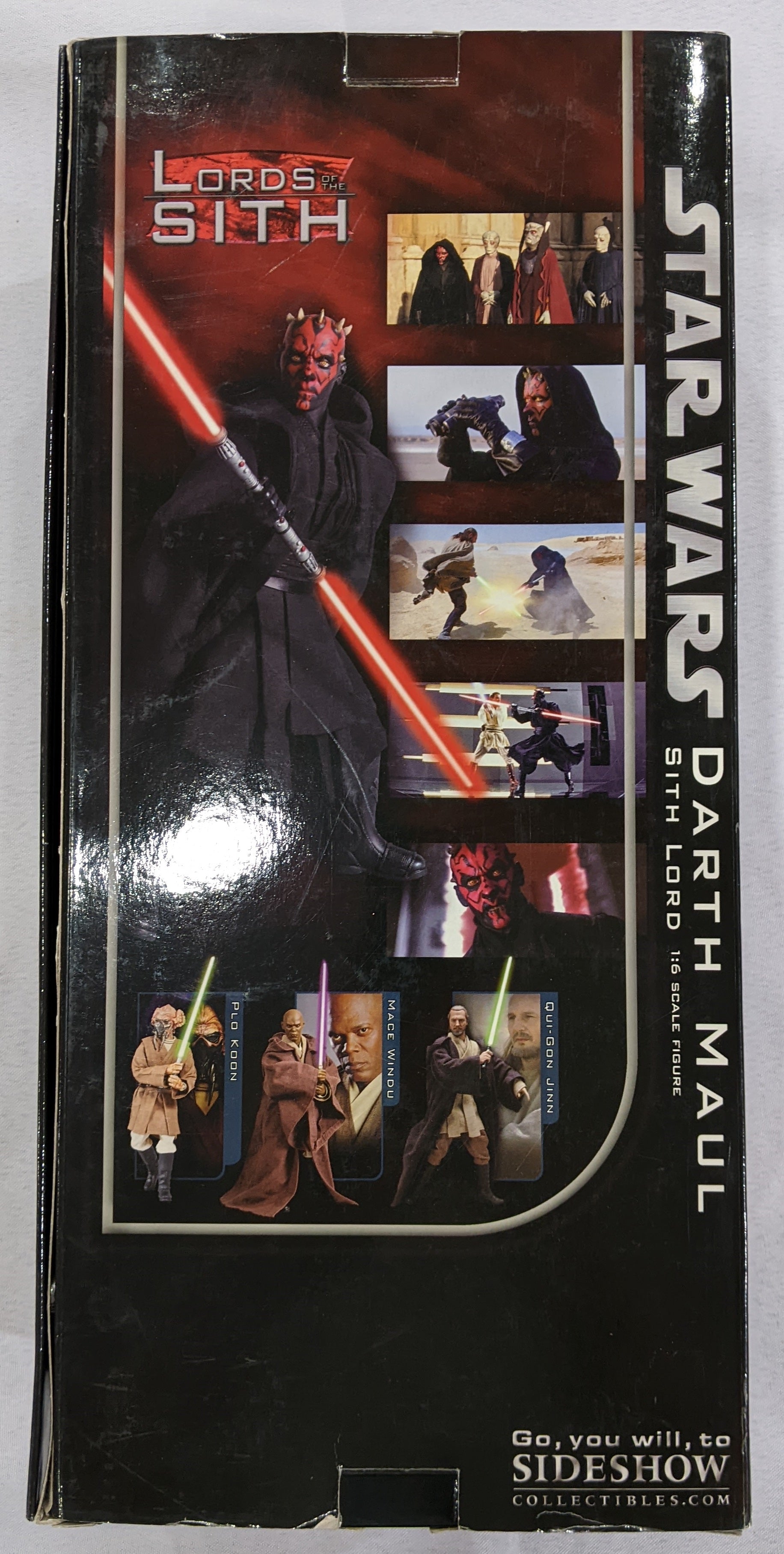 Sideshow Collectible 1/6 Star Wars Lords of the Sith Darth Maul Sixth Scale Figure *Open Box*