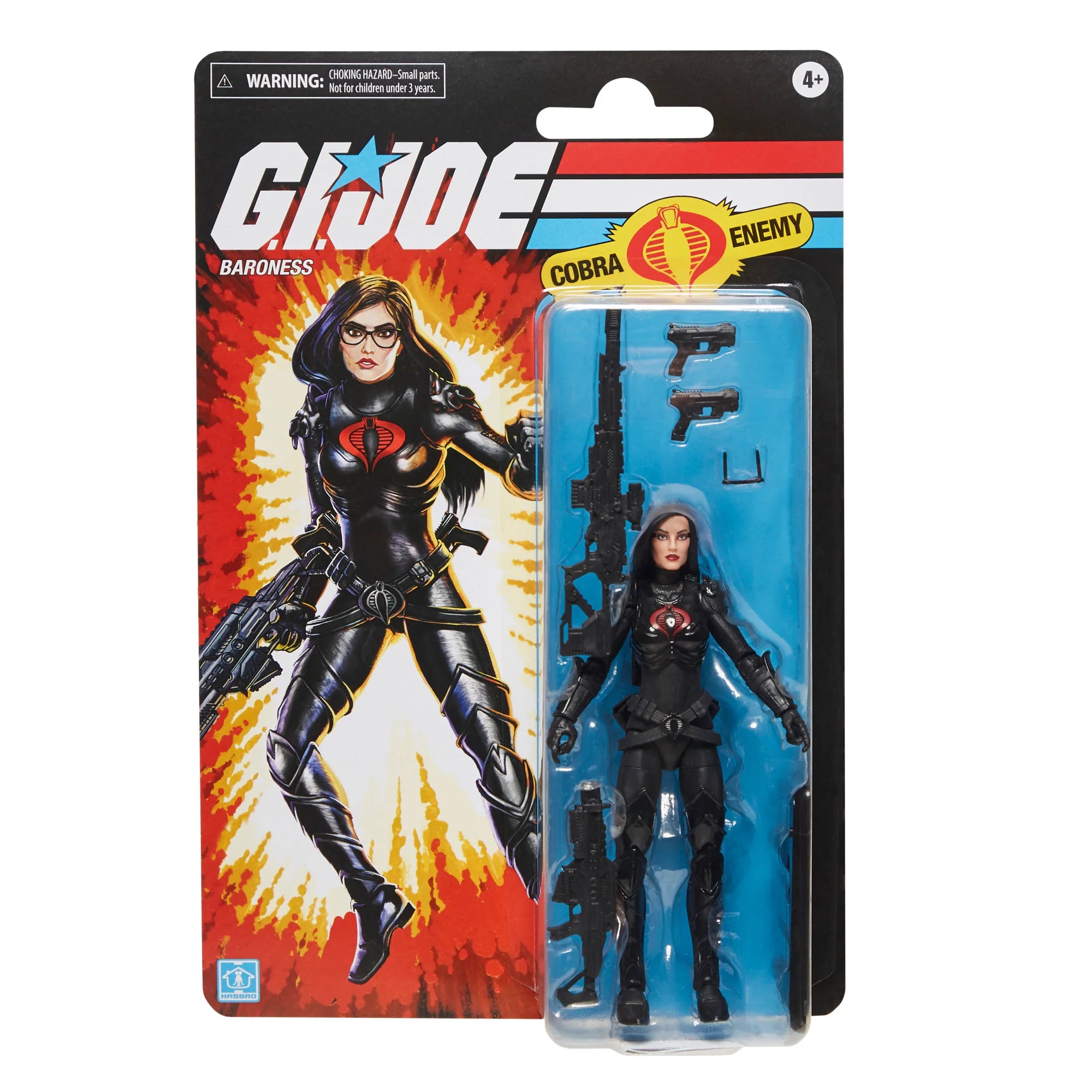 Hasbro G.I. Joe Classified Retro Baroness Exclusive 6" Action Figure